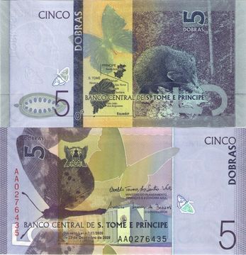 5 добра 2020 Сан-Томе и Принсипи