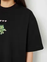 Футболка Toccotwo Tetris dragon silkscreen черная