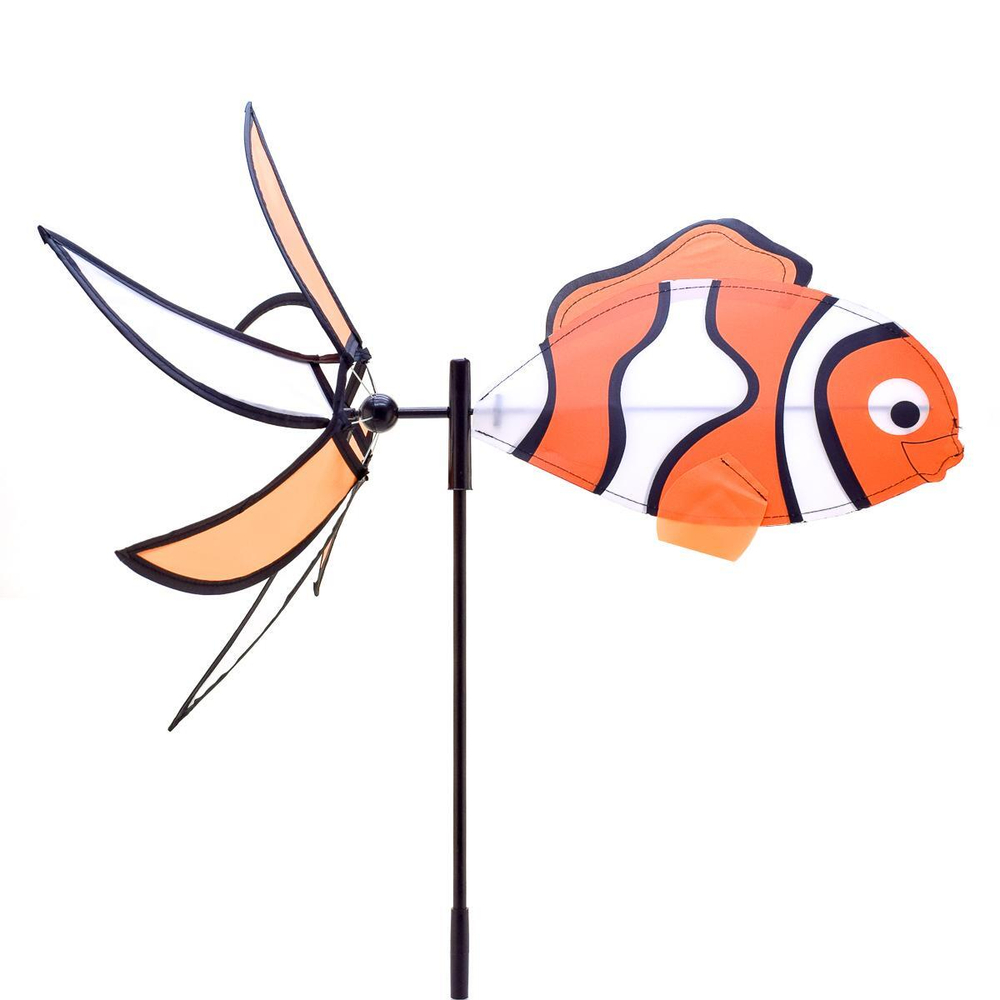 Вертушка на палочке Рыбка 35*50см, пакет