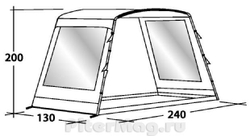 Outwell Malibu 4 Single Expansion [110230]