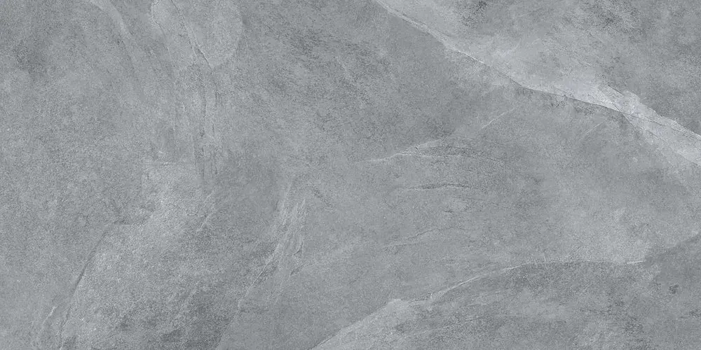 Керамогранит Alma Ceramica GFA114BST70R Basalto 114x57 серый сахарный под камень