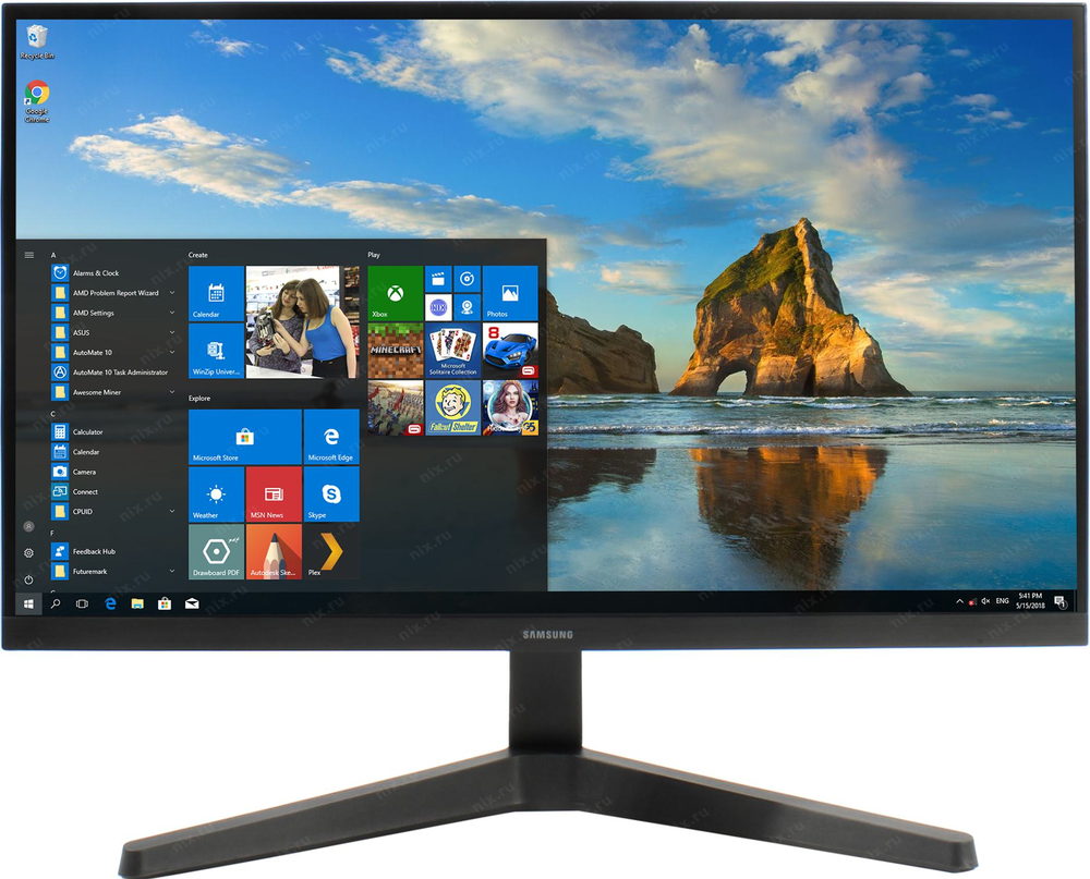 23.8"    ЖК монитор Samsung S24C310EAI  (LCD,  1920x1080, D-Sub, HDMI)