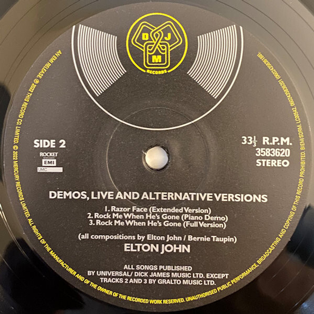 Elton John / Madman Across The Water (50th Anniversary Edition)(4LP)