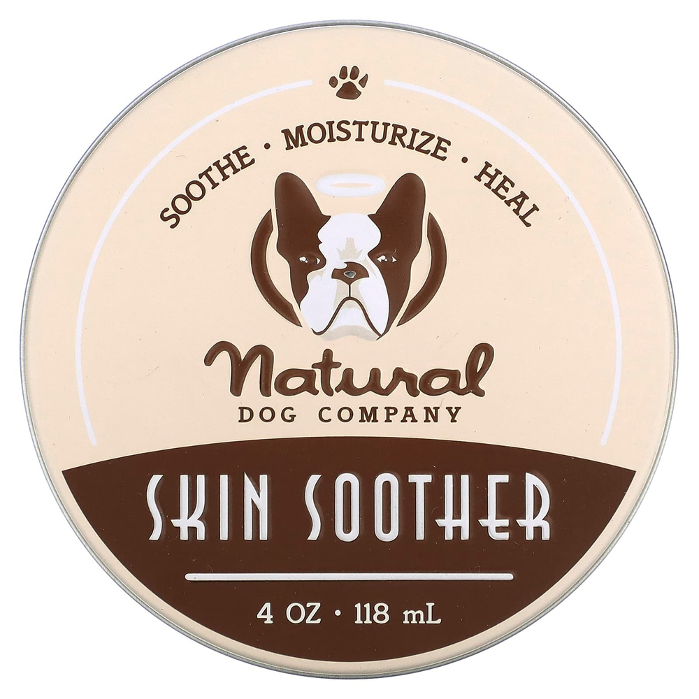 Natural Dog Company, Успокаивающее средство для кожи, 118 мл (4 унции)