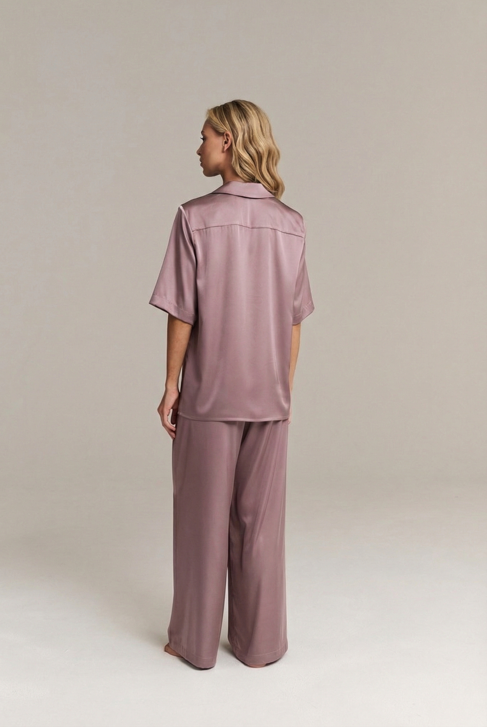 Пижамные брюки из шелка