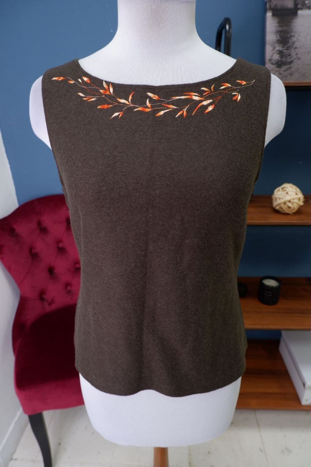 Топ шерстяной 44-46 размер