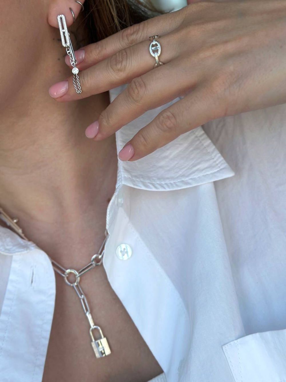 Серьги Hermes