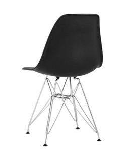 Стул Tuscany в стиле Eames черный/хром