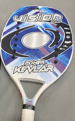 Ракетка для пляжного тенниса Power Kevlar 2.2 Vision с небольшим дефектом