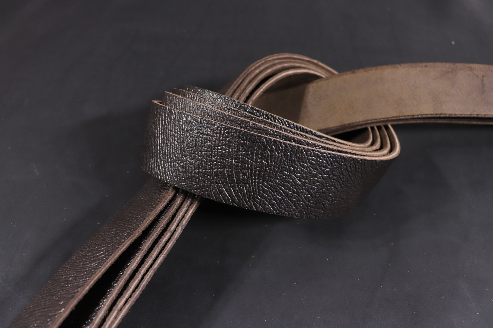 Ременная заготовка Темно коричневая + Плита Слон