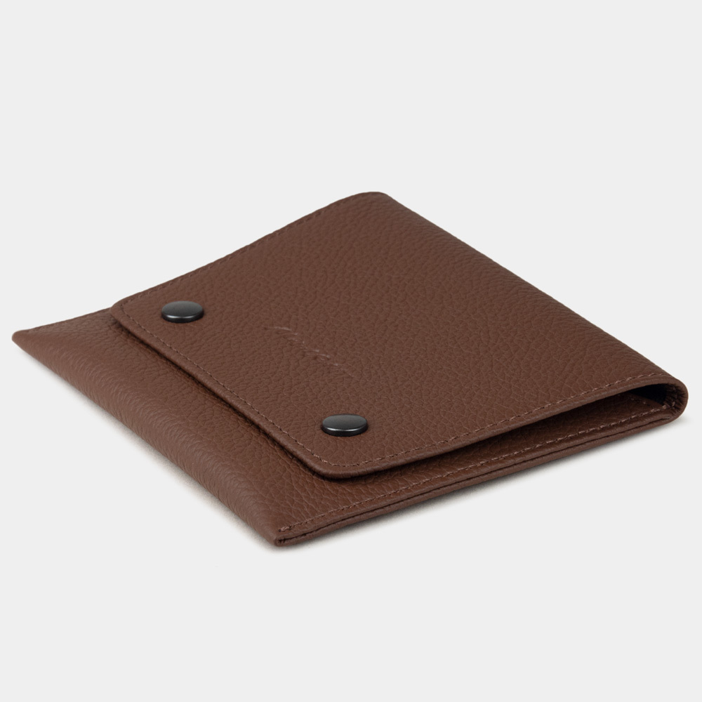 Кофр для украшений Grand из кожи теленка, цвета шоколад