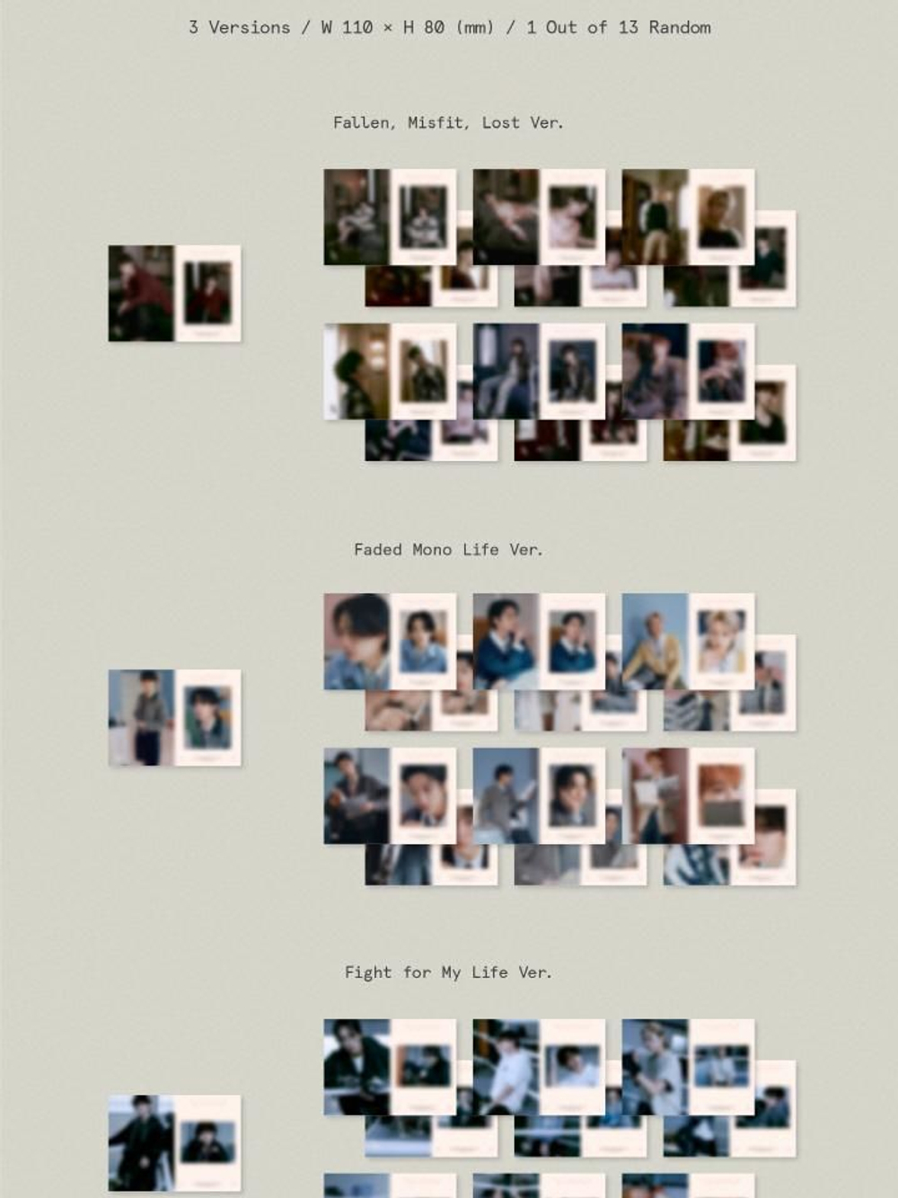 Альбом SEVENTEEN - FML 10th Mini Album 3 Version SET