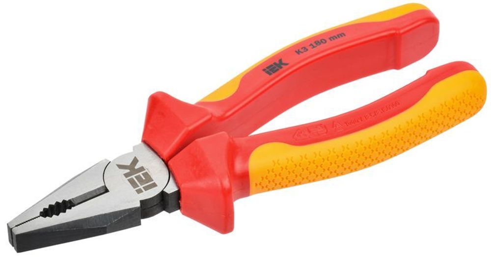 Пассатижи диэлектрические 180мм K3 ARMA2L 3 IEK A2L3-PL20-K3-180 Пассатижи диэлектрические 180мм K3 ARMA2L 3 IEK A2L3-PL20-K3-180