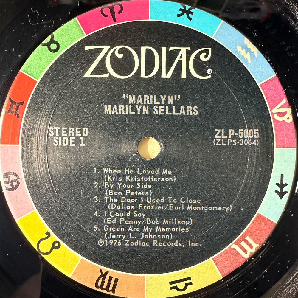 Marilyn Sellars ‎– Marilyn (США 1976г.)