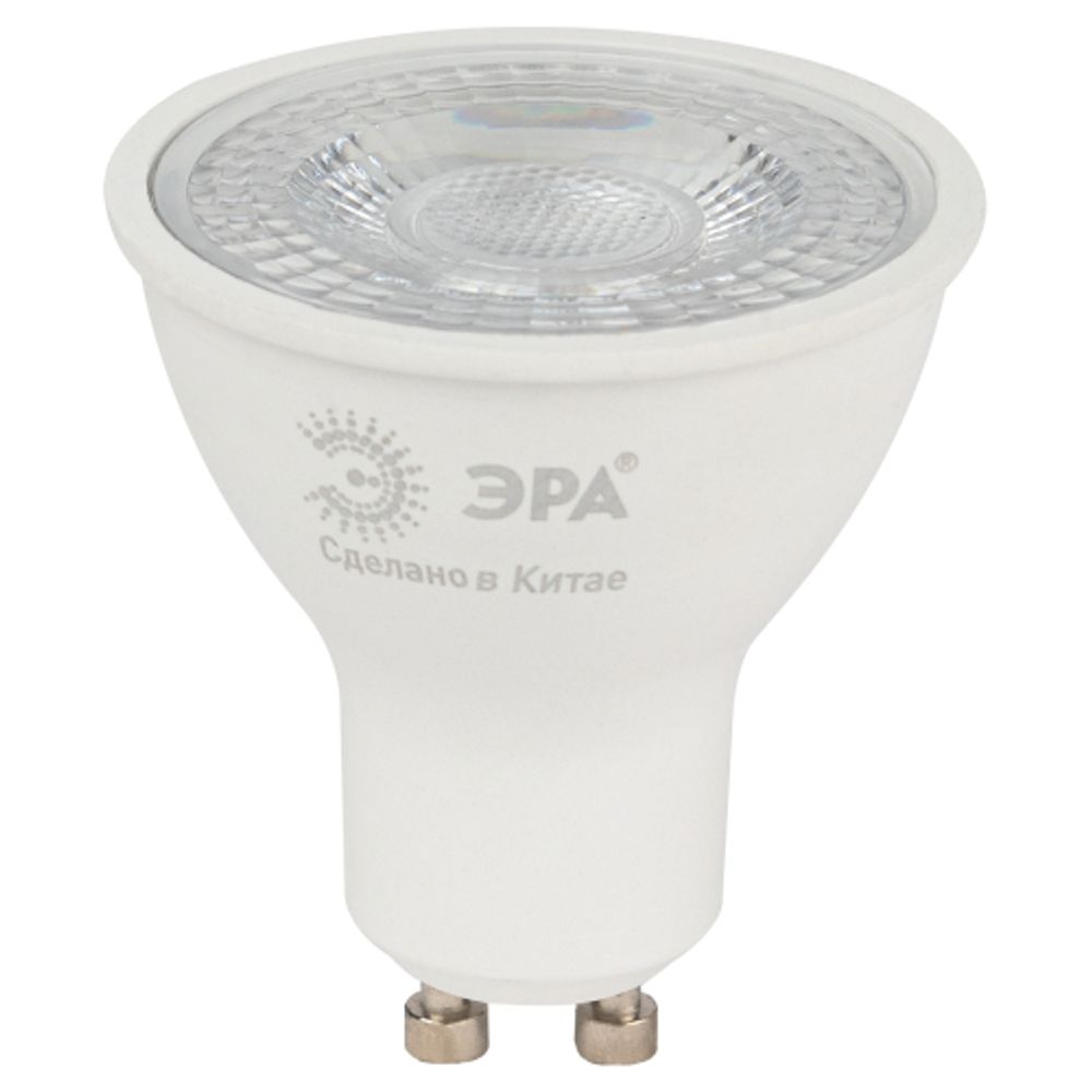 Лампа светодиодная ЭРА STD LED Lense MR16-8W-840-GU10 8Вт линзованная софит нейтральный белый свет GU10 | Софиты линзованные (MR) STD