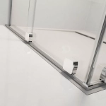 Душевой уголок Radaway Furo KDJ 120x100 L стекло прозрачное/профиль хром
