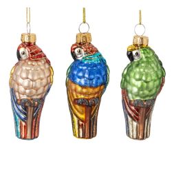 GAEM Украшение новогоднее "Попугай", L4 W4 H10,5 см, 3в.