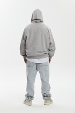 Худи коллаб граффити (серый)