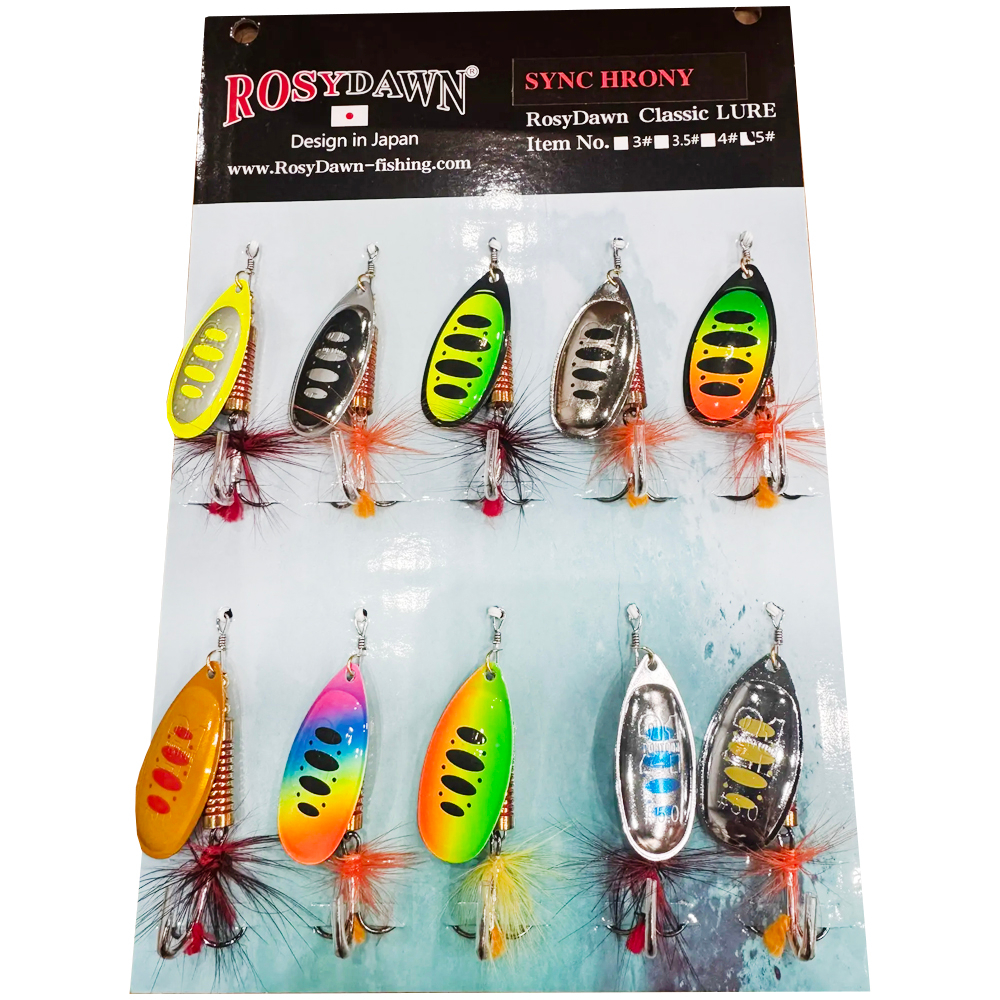 Набор №5 блесен SP-04 NО 09 №116