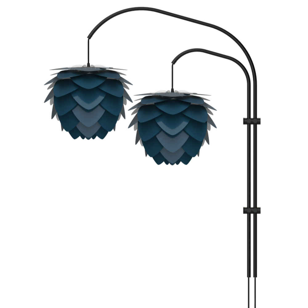 Плафон aluvia mini, темно-синий, d40, 30 см