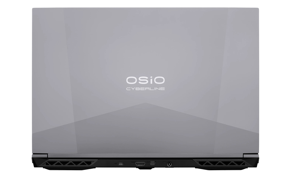 Ноутбук  OSIO CyberLine C150i-002 15.6 ", Core i5, 16 Гб RAM, 512 Гб SSD, GeForce RTX 4050, Серый