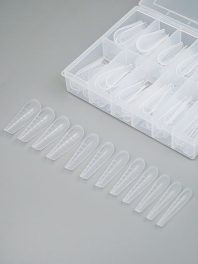 Верхние (обратные) формы T&H Арт.35455 в боксе 120 шт арочный миндаль