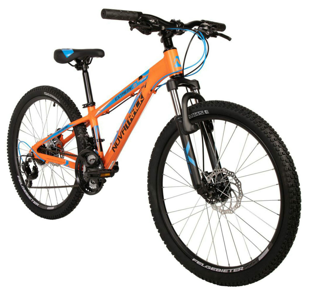 Подростковый велосипед Novatrack Extreme Disc 21 sp. 24" (2024)