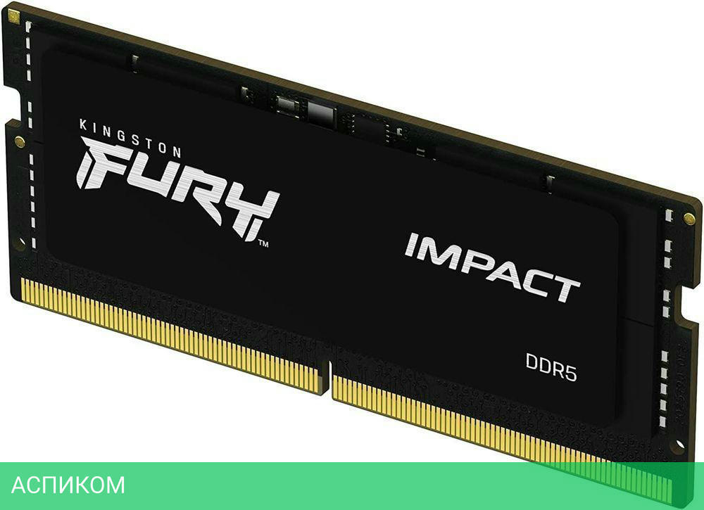 Оперативная память Kingston Fury Impact 32ГБ DDR5 (KF548S38IB-32)