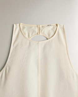 ZARA HOME ДЛИННОЕ ПЛЯЖНОЕ ПЛАТЬЕ, ЭКРЮ