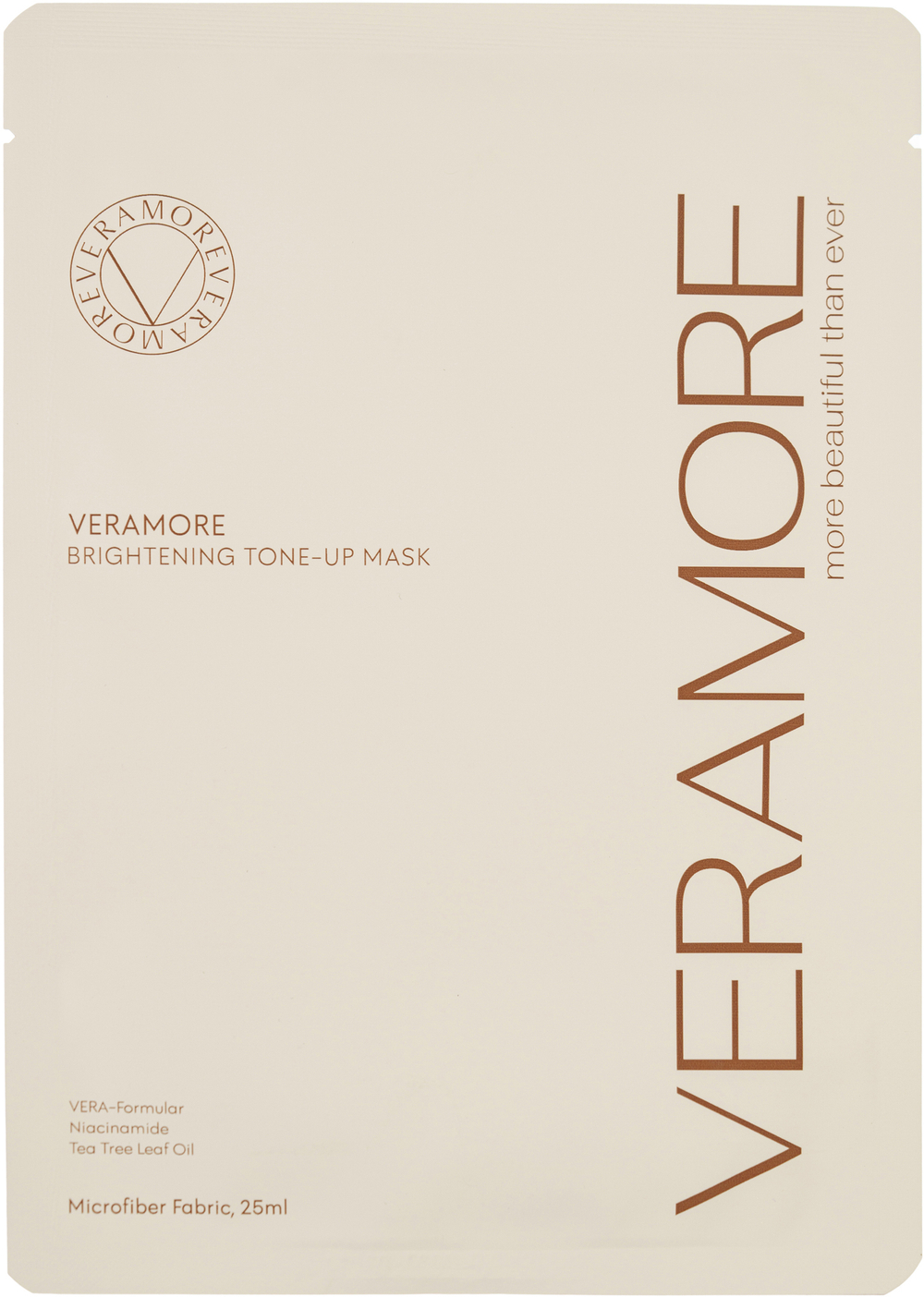 VERAMORE Маска для лица выравнивающая тонизирующая - Brightening Tone-Up Mask, 25мл.