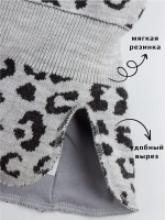 Шапка шлем детская зимняя вязаная