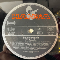 Винтажная виниловая пластинка LP Fausto Papetti Фаусто Папетти No Stop 37a Raccolta (Germany 1984)