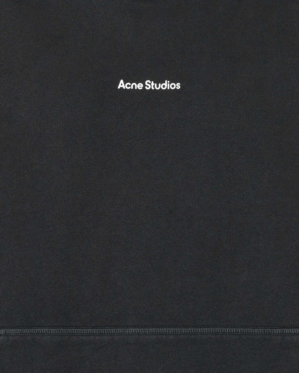 Acne Studios Толстовка С Капюшоном С Логотипом, Черная