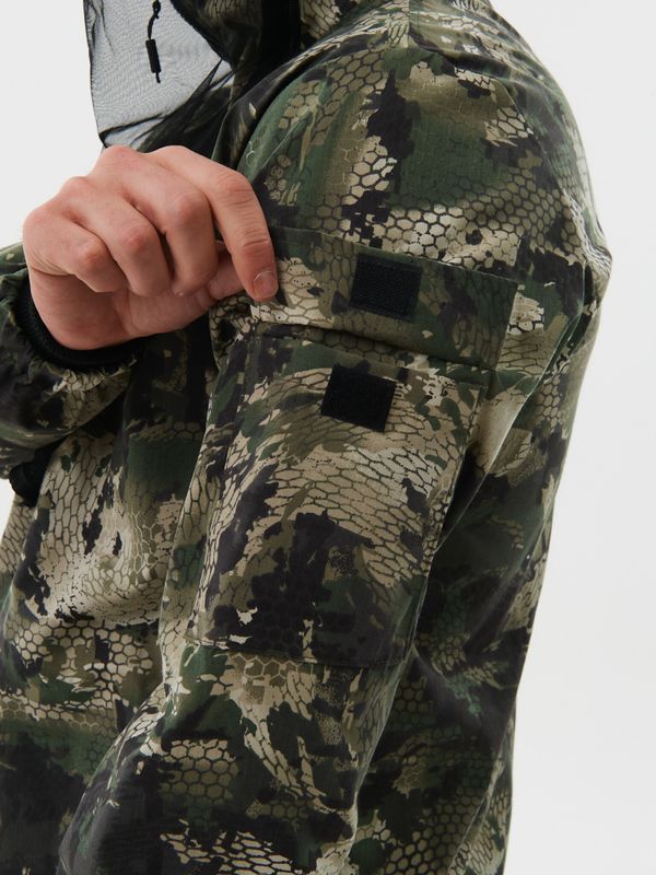 Костюм летний Стрелок-Антимоскит ткань Сорочка цвет Зеленый Питон