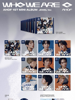 Альбом AHOF - WHO WE ARE 1st Mini Album JEWEL 10 Version SET