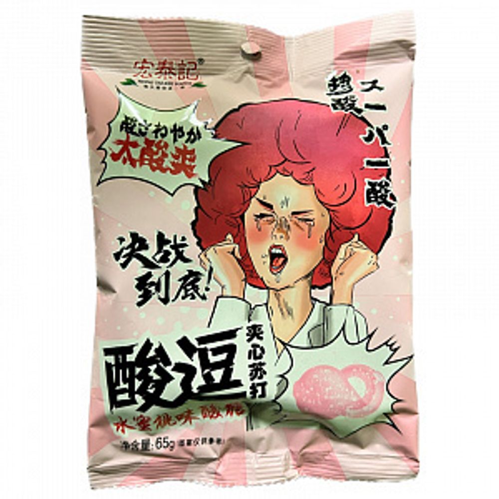 Конфеты фруктовые HUIFENGYUAN соломка 60г
