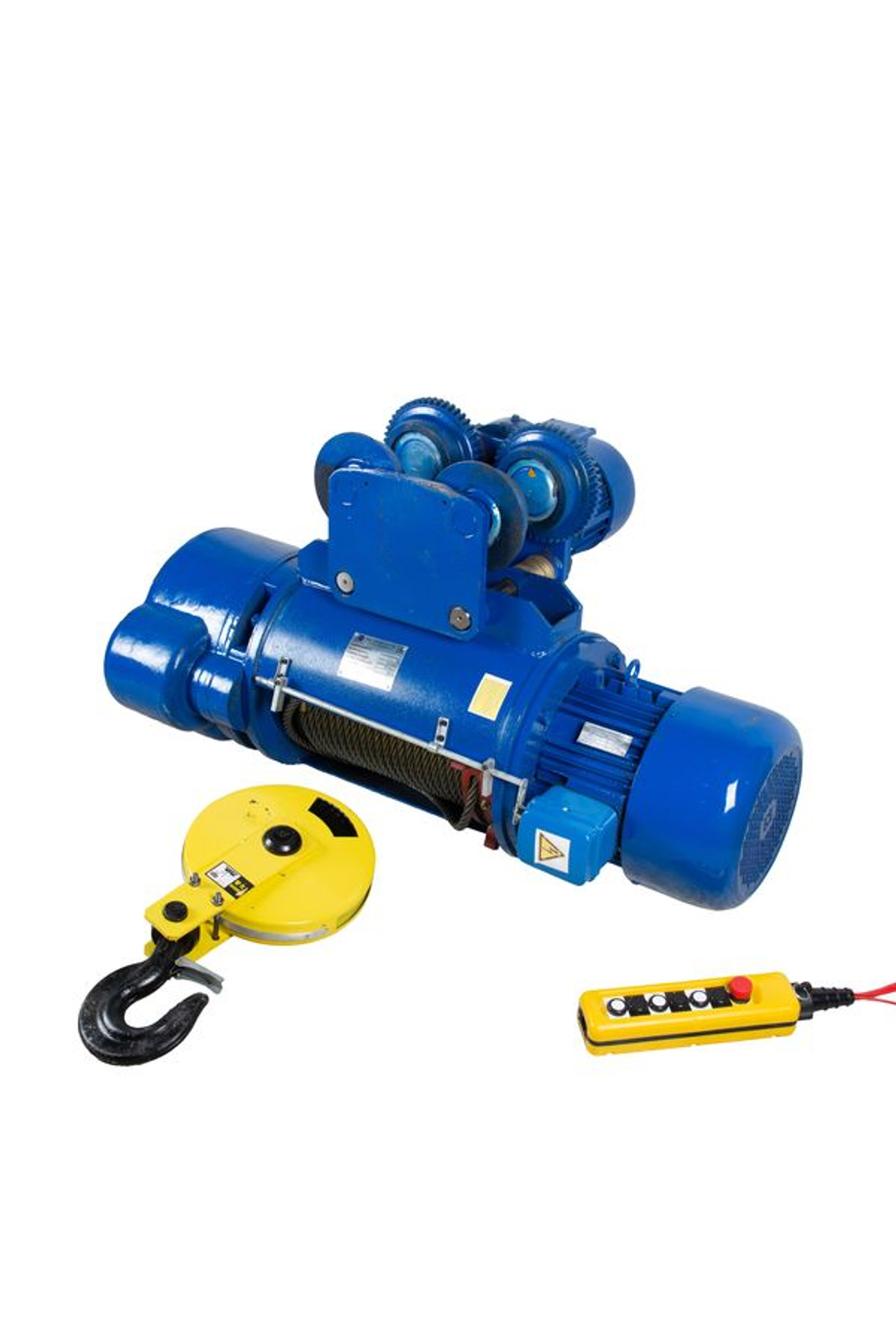 Таль передвижная 2т 9м 380В электрическая канатная TOR CD BASE