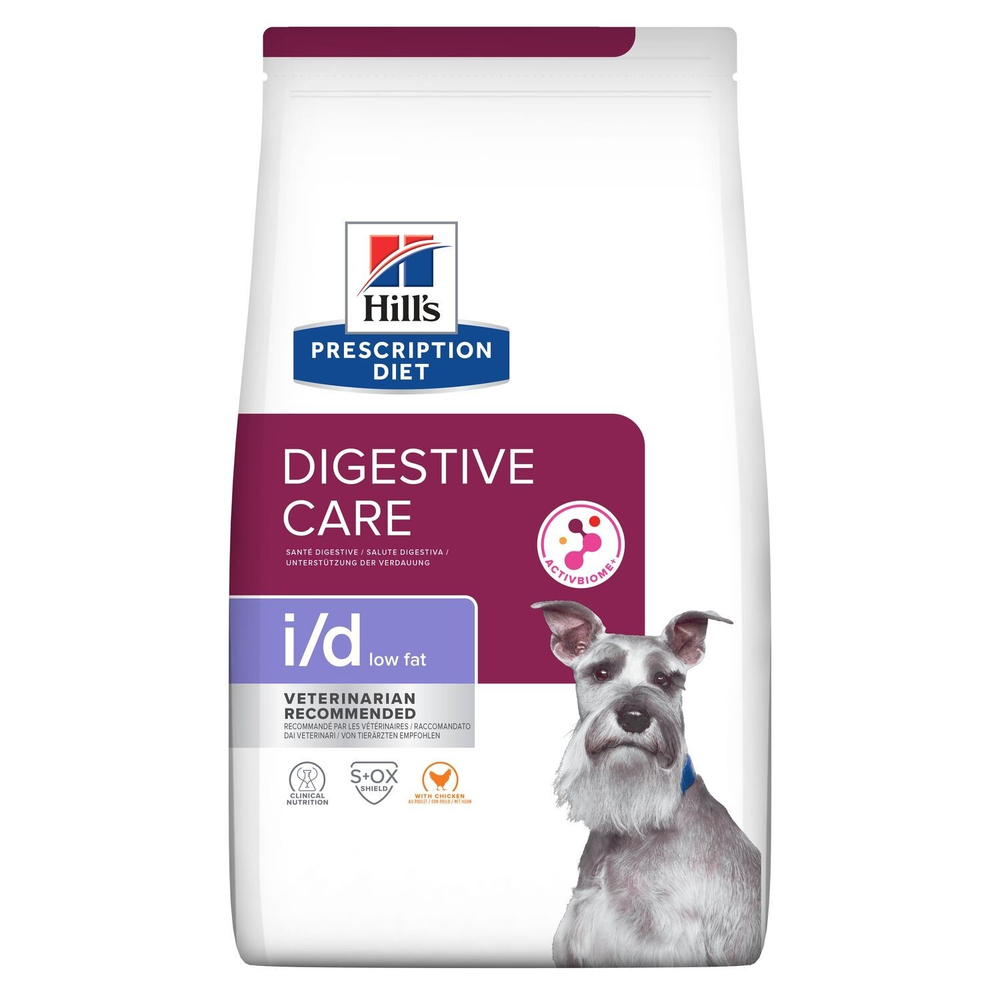 Hill's Canine i/d Low Fat - диета для собак с проблемами ЖКТ низкокалорийный