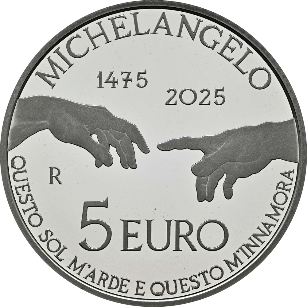 ИТАЛИЯ, 2025, 5 ЕВРО [СЕРЕБРО]