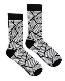 Носки р.40-45 "Geometry and Line" Leafs