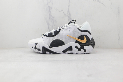 Nike PG 6 White Black Orange Chalk