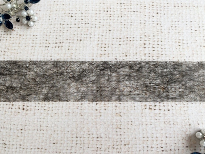 Паутинка клеевая, ш. 6 см, чёрный