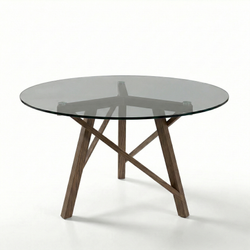 Дизайнерский стол EDGE GLASS