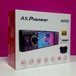Автомагнитола MP3/MP4 AS.Pioneer 4053 BT/7Color/пульт