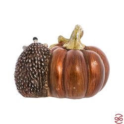 Набор статуэток Repast Ёжики с тыквой 10*8*7 см (4 шт)