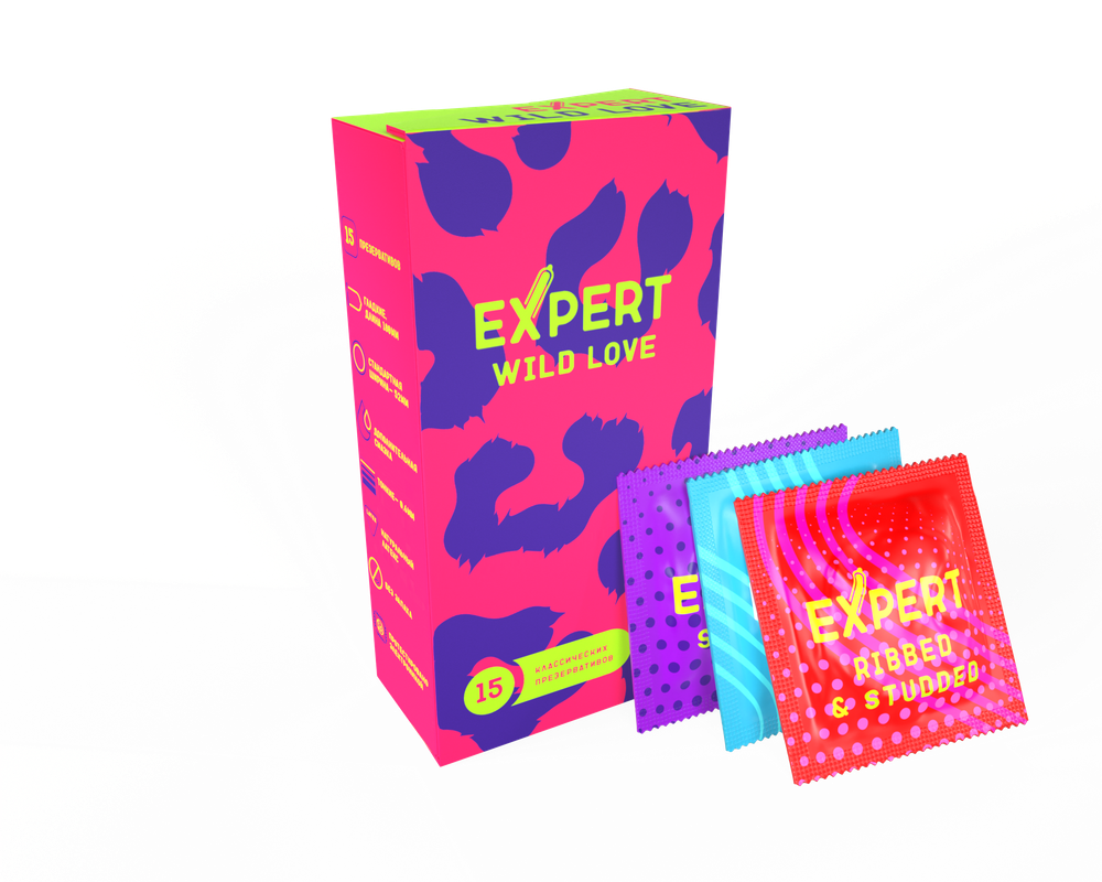 Презервативы Expert Wild Love 15 шт 9427ex