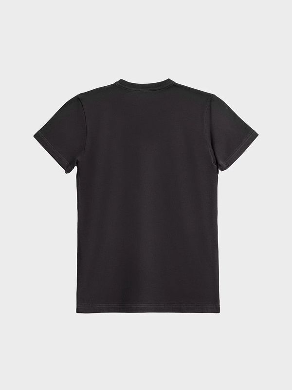 Футболка с карманом темно-серая - фото 2