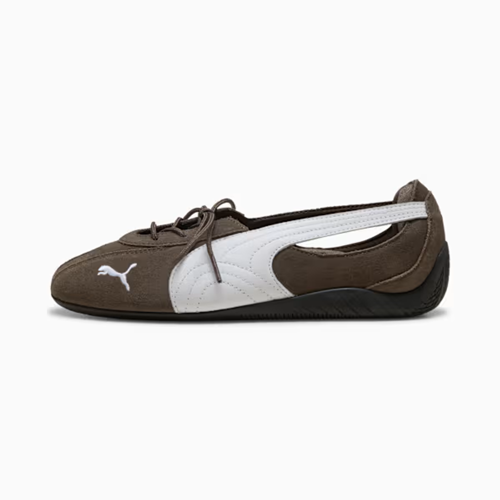 PUMA Женские кроссовки-балетки Speedcat Nova, бронзовый