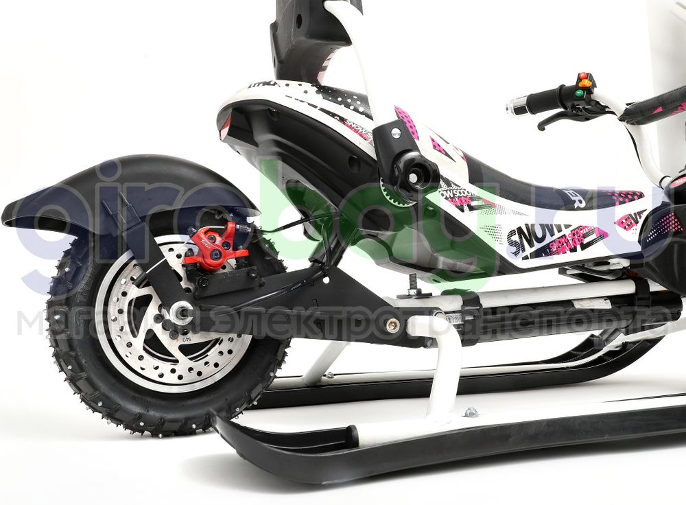 Детский электроснегокат SIMPLY GO-RACE (Белый) фото 9 фото №11