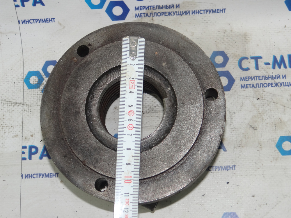 Планшайба (фланец) 130 мм резьба М45*4,5 (арт. 8406)